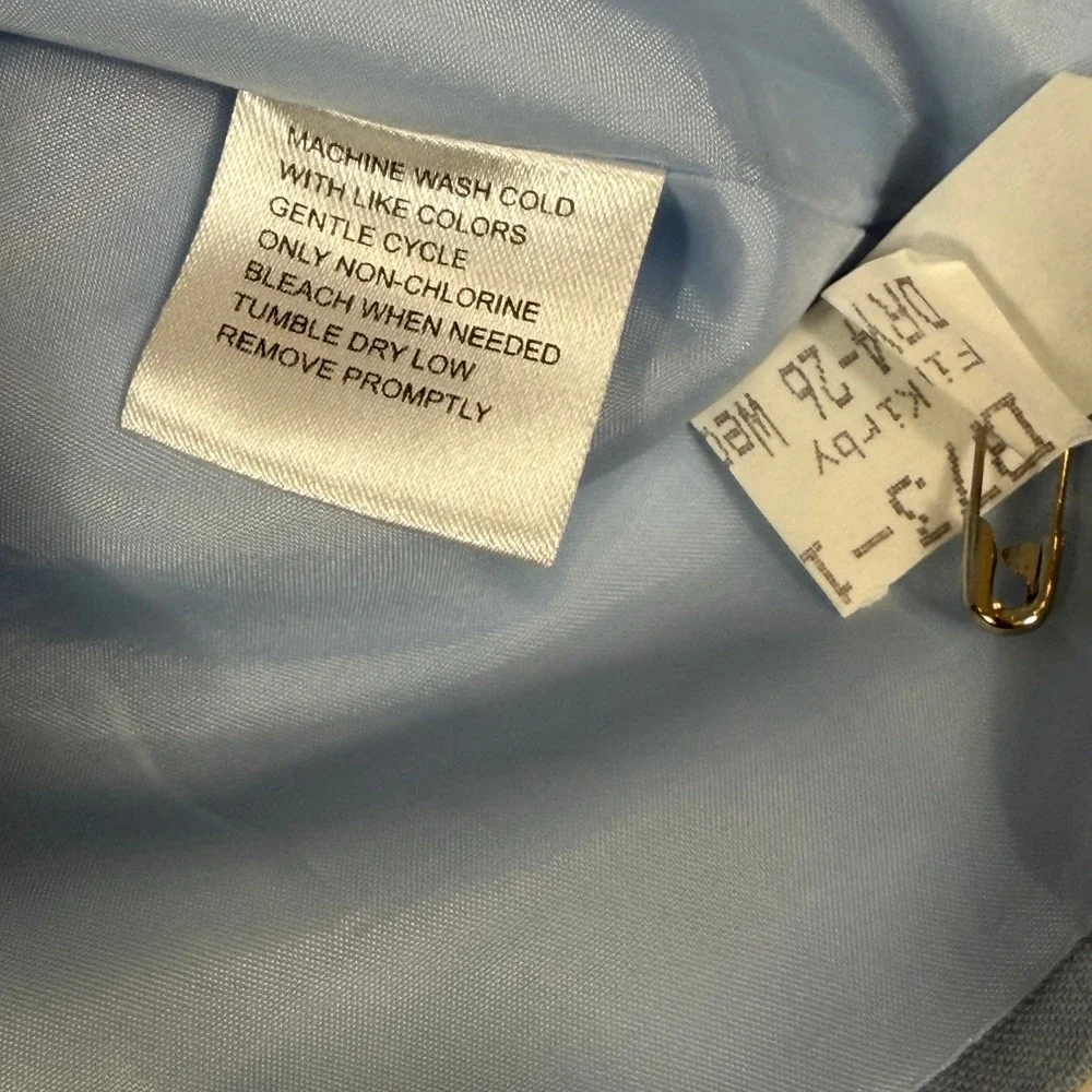 Brown Bowen & Company Youth 12-14 Linen Cotton Gentlemans Jacket Blue Blazer